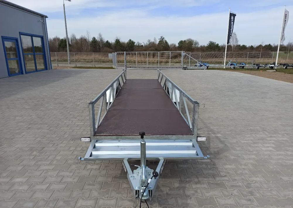 Jaunā Bortu piekabe/ Platforma CARRO dłużyca ramowa 612x123 cm, 750 kg: foto 6