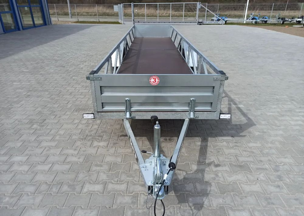 Jaunā Bortu piekabe/ Platforma CARRO dłużyca ramowa 612x123 cm, 750 kg: foto 7