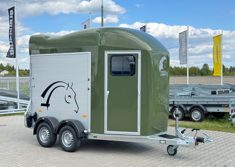 Cheval Liberte Gold Orgin Alu + siodlarnia , do przewozu 2 koni , 2000 kg - Zirgu piekabe: foto 1 Cheval Liberte Gold Orgin Alu + siodlarnia , do przewozu 2 koni , 2000 kg - Zirgu piekabe: foto 1