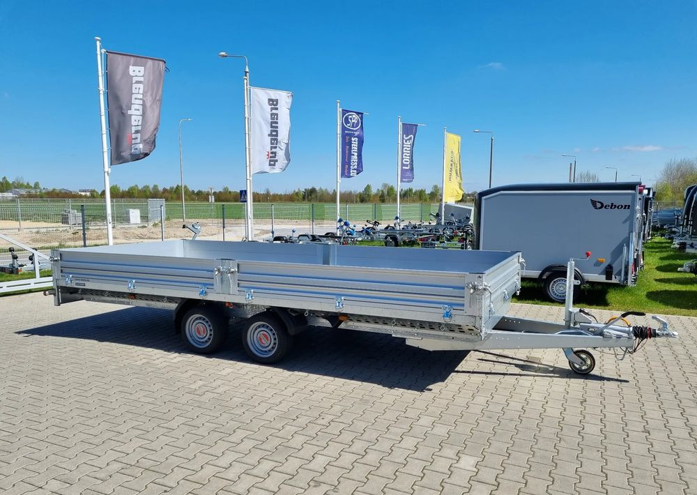 Stema Przyczepa 510x213 cm ALU 3,5T hamowana - Citas iekārtas: foto 1 Stema Przyczepa 510x213 cm ALU 3,5T hamowana - Citas iekārtas: foto 1