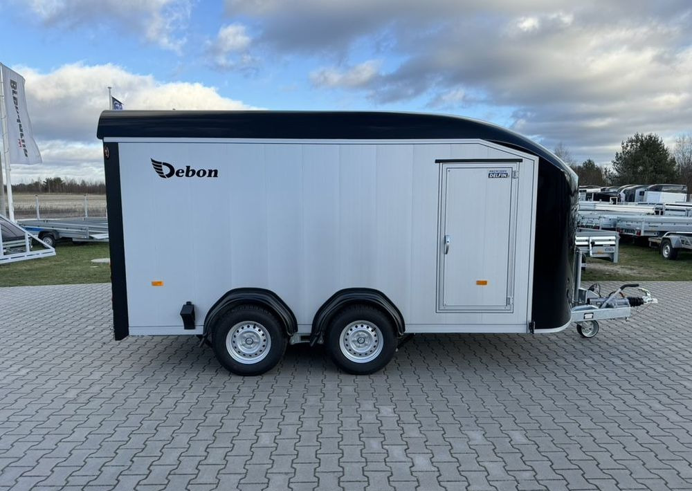 DEBON C800 przyczepa furgon + klapa boczna przyczepa wystawowa handlowa targowa - Piekabe slēgtā virsbūve: foto 3 DEBON C800 przyczepa furgon + klapa boczna przyczepa wystawowa handlowa targowa - Piekabe slēgtā virsbūve: foto 3