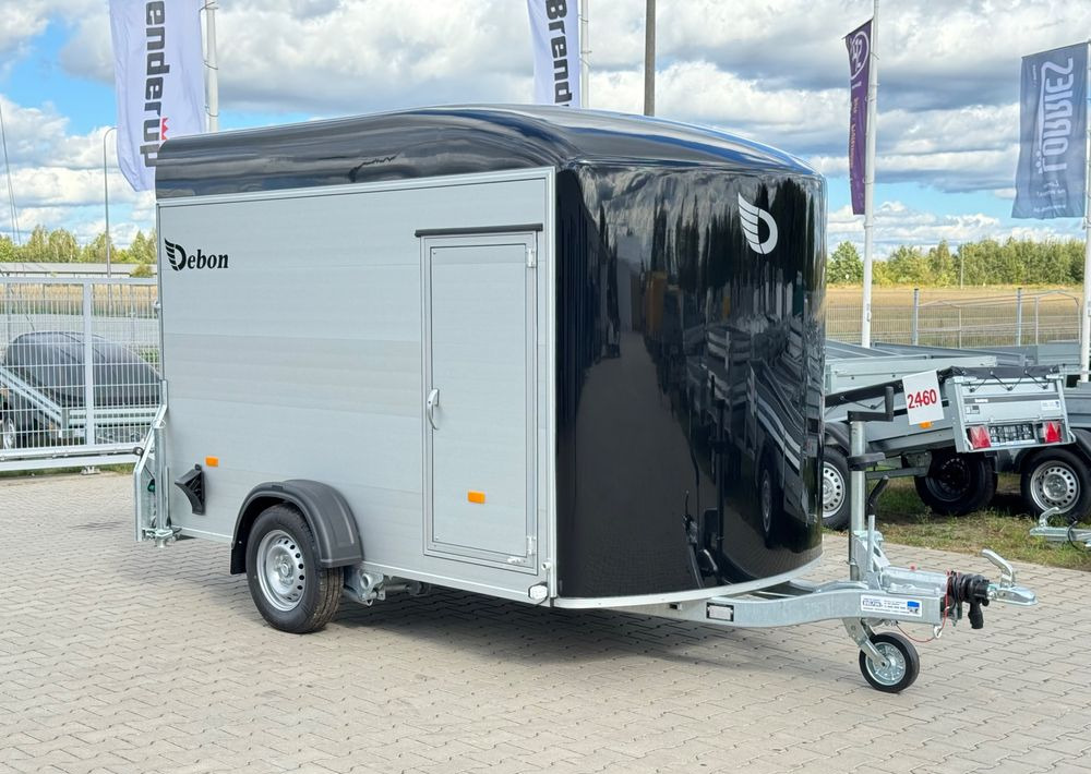Debon C400 ALU + drzwi boczne | 315x164 cm | DMC 750 - 1300 kg - Piekabe slēgtā virsbūve: foto 1 Debon C400 ALU + drzwi boczne | 315x164 cm | DMC 750 - 1300 kg - Piekabe slēgtā virsbūve: foto 1