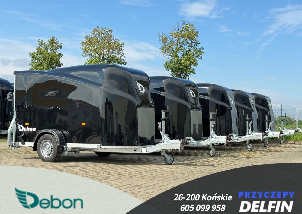 Debon Cargo 1300 + drzwi boczne - Piekabe slēgtā virsbūve: foto 4 Debon Cargo 1300 + drzwi boczne - Piekabe slēgtā virsbūve: foto 4