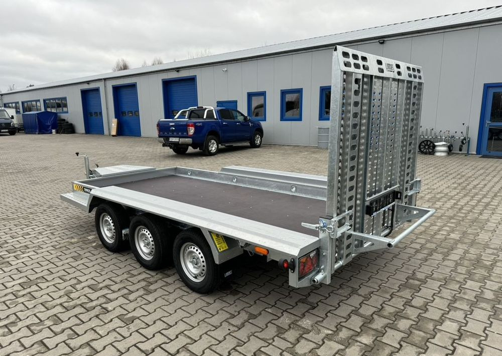 Lorries TPM35-4017 402x175 cm DMC 3500kg przyczepa 3 osiowa pod koparkę budowlanka līzingu Lorries TPM35-4017 402x175 cm DMC 3500kg przyczepa 3 osiowa pod koparkę budowlanka: foto 6