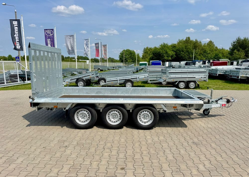 NIEWIADÓW Niewiadów KN401835T - 400 x 185 cm | 2570kg ładowności | trap stalowy | 3-osiowa budowlanka - Celtniecības tehnikas piekabe: foto 2 NIEWIADÓW Niewiadów KN401835T - 400 x 185 cm | 2570kg ładowności | trap stalowy | 3-osiowa budowlanka - Celtniecības tehnikas piekabe: foto 2