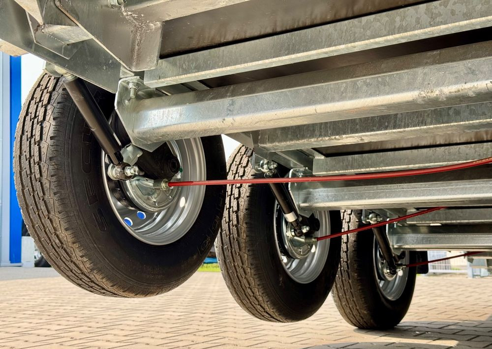 Jaunā Celtniecības tehnikas piekabe Niewiadów KN401835T - 400 x 185 cm | 2570kg ładowności | trap stalowy | 3-osiowa budowlanka: foto 29 Jaunā Celtniecības tehnikas piekabe Niewiadów KN401835T - 400 x 185 cm | 2570kg ładowności | trap stalowy | 3-osiowa budowlanka: foto 29