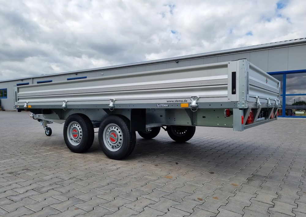 STEMA Stema SH O2 27-40-20.2 Przyczepa 401x203 cm 2,7T - Bortu piekabe/ Platforma: foto 5 STEMA Stema SH O2 27-40-20.2 Przyczepa 401x203 cm 2,7T - Bortu piekabe/ Platforma: foto 5