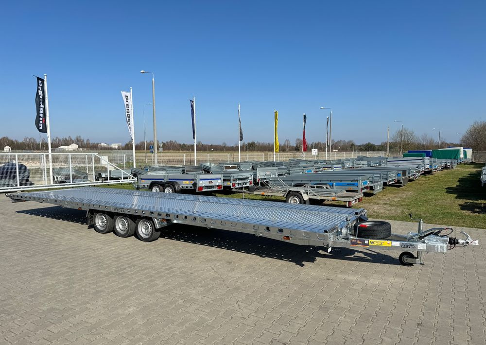 WIOLA Wiola L35G85 | 844x204 cm | 3500kg | wypełnienie blachą - Piekabe autovedējs: foto 1 WIOLA Wiola L35G85 | 844x204 cm | 3500kg | wypełnienie blachą - Piekabe autovedējs: foto 1