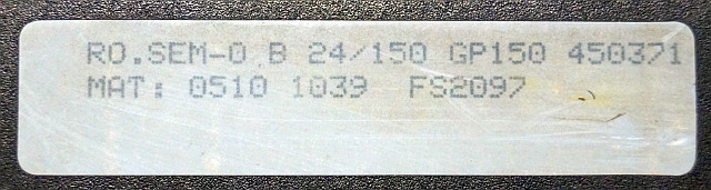 Caterpillar 05101039 | Controller Sem Zero RO Sem-0 B 24/150 GP150 450371 FS2097 - Elektroniskais vadības bloks (ECU) - Iekraušanas tehnika: foto 2 Caterpillar 05101039 | Controller Sem Zero RO Sem-0 B 24/150 GP150 450371 FS2097 - Elektroniskais vadības bloks (ECU) - Iekraušanas tehnika: foto 2