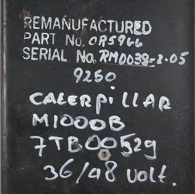 Caterpillar OR5966 | Logic Cont-R sn. RM0038-2-05-9250 36/48v from Cat M100B 198 - Elektroniskais vadības bloks (ECU) - Iekraušanas tehnika: foto 3 Caterpillar OR5966 | Logic Cont-R sn. RM0038-2-05-9250 36/48v from Cat M100B 198 - Elektroniskais vadības bloks (ECU) - Iekraušanas tehnika: foto 3