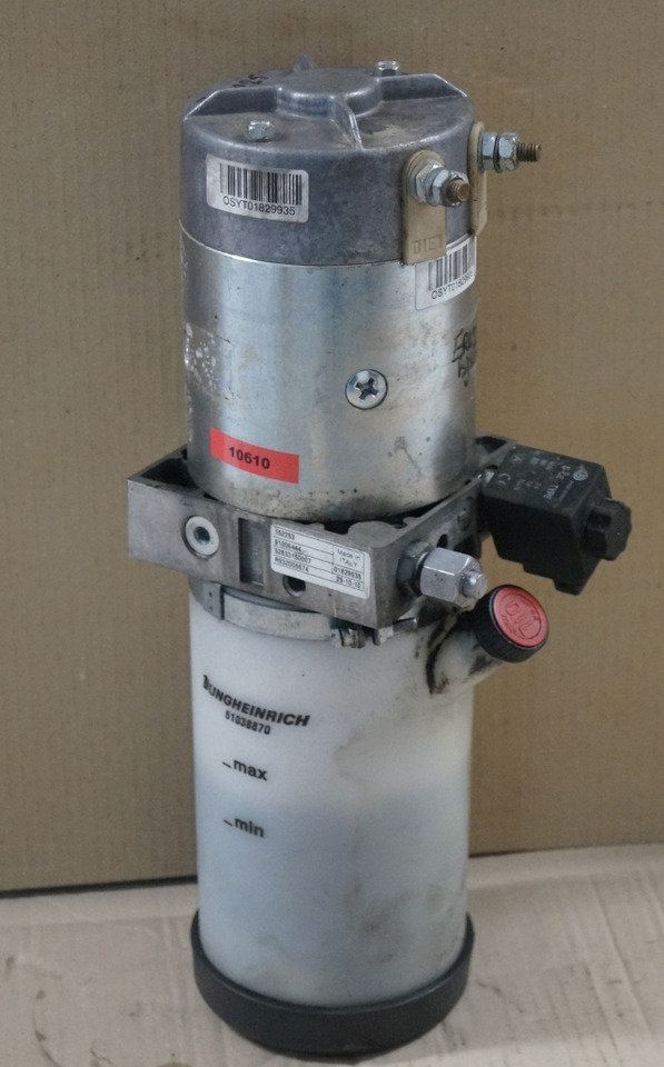 Jungheinrich 51006444 | Lifting motor with tank 24V 2,2KW 120A 2600 min-1 ISKRA Lifting motor with tank 24V 2,2KW 120A 2600 min-1 ISKRA code R932005574 for ERE225 year 2010 - Hidrauliskais sūknis - Iekraušanas tehnika: foto 1 Jungheinrich 51006444 | Lifting motor with tank 24V 2,2KW 120A 2600 min-1 ISKRA Lifting motor with tank 24V 2,2KW 120A 2600 min-1 ISKRA code R932005574 for ERE225 year 2010 - Hidrauliskais sūknis - Iekraušanas tehnika: foto 1
