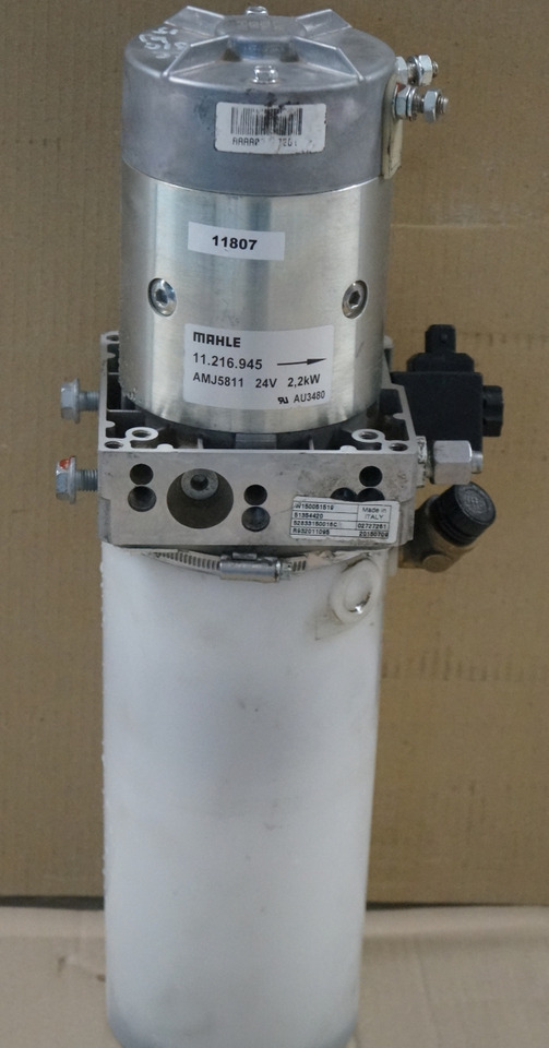 Jungheinrich 51064221 | Pump unit 24V 2,2KW Mahle AMJ5811 Pump motor 51056970 Pump unit 24V 2,2KW Mahle AMJ5811 Pump motor 51056970 Tank 16146890 Valve block 51305972 for ECE310 year 2015 - Hidrauliskais sūknis - Iekraušanas tehnika: foto 1 Jungheinrich 51064221 | Pump unit 24V 2,2KW Mahle AMJ5811 Pump motor 51056970 Pump unit 24V 2,2KW Mahle AMJ5811 Pump motor 51056970 Tank 16146890 Valve block 51305972 for ECE310 year 2015 - Hidrauliskais sūknis - Iekraušanas tehnika: foto 1