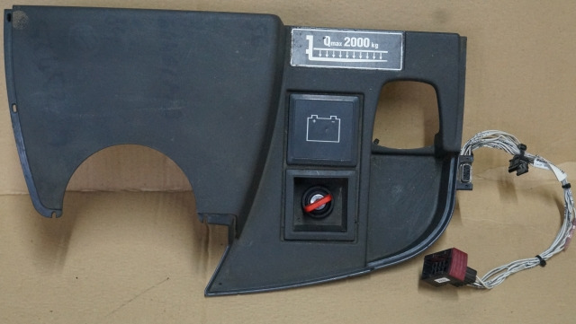 Jungheinrich 51212750 | Dashboard including ignition switch and LED battery indi - Mērinstrumentu panelis - Iekraušanas tehnika: foto 1 Jungheinrich 51212750 | Dashboard including ignition switch and LED battery indi - Mērinstrumentu panelis - Iekraušanas tehnika: foto 1