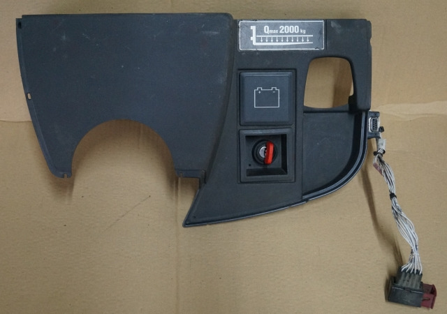 Jungheinrich 51212750 | Dashboard including ignition switch and LED battery indi - Mērinstrumentu panelis - Iekraušanas tehnika: foto 1 Jungheinrich 51212750 | Dashboard including ignition switch and LED battery indi - Mērinstrumentu panelis - Iekraušanas tehnika: foto 1