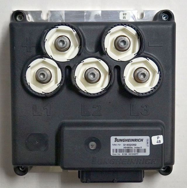 Jungheinrich 51452092 | Stuur regeling steering controller AS4803A index O sn. S - Elektroniskais vadības bloks (ECU) - Iekraušanas tehnika: foto 1 Jungheinrich 51452092 | Stuur regeling steering controller AS4803A index O sn. S - Elektroniskais vadības bloks (ECU) - Iekraušanas tehnika: foto 1