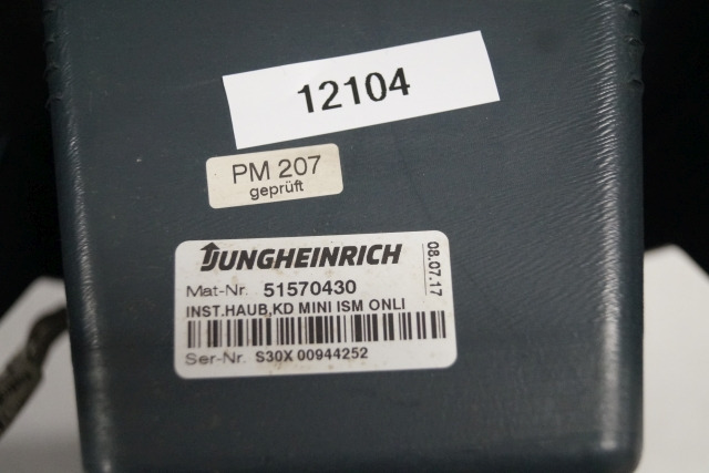 Jungheinrich 51570430 | Dashboard including ISM module 51527937 KD mini co 250K - Mērinstrumentu panelis - Iekraušanas tehnika: foto 3 Jungheinrich 51570430 | Dashboard including ISM module 51527937 KD mini co 250K - Mērinstrumentu panelis - Iekraušanas tehnika: foto 3