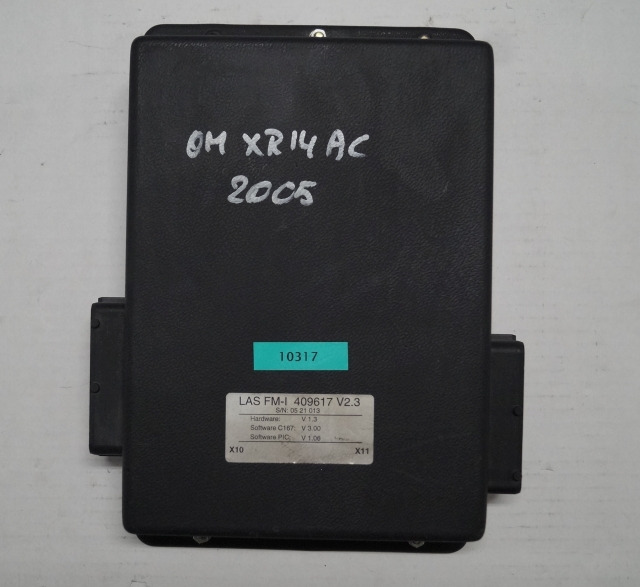 OM Pimespo 409617 | LAS FM-I V2.3 Sw. C167 V3.00 Sw PIC V1.06 LAS for XR14AC yea - Elektroniskais vadības bloks (ECU) - Iekraušanas tehnika: foto 1 OM Pimespo 409617 | LAS FM-I V2.3 Sw. C167 V3.00 Sw PIC V1.06 LAS for XR14AC yea - Elektroniskais vadības bloks (ECU) - Iekraušanas tehnika: foto 1