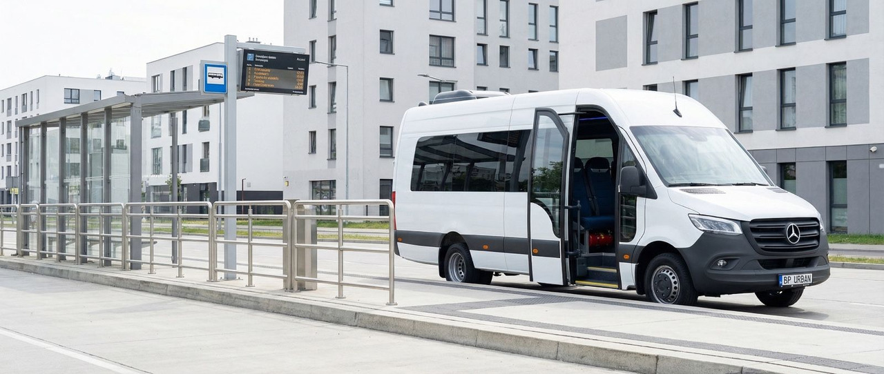 Mercedes-Benz Sprinter 517 Urban / City / School Bus / GSRII - Mikroautobuss, Pasažieru furgons: foto 2 Mercedes-Benz Sprinter 517 Urban / City / School Bus / GSRII - Mikroautobuss, Pasažieru furgons: foto 2