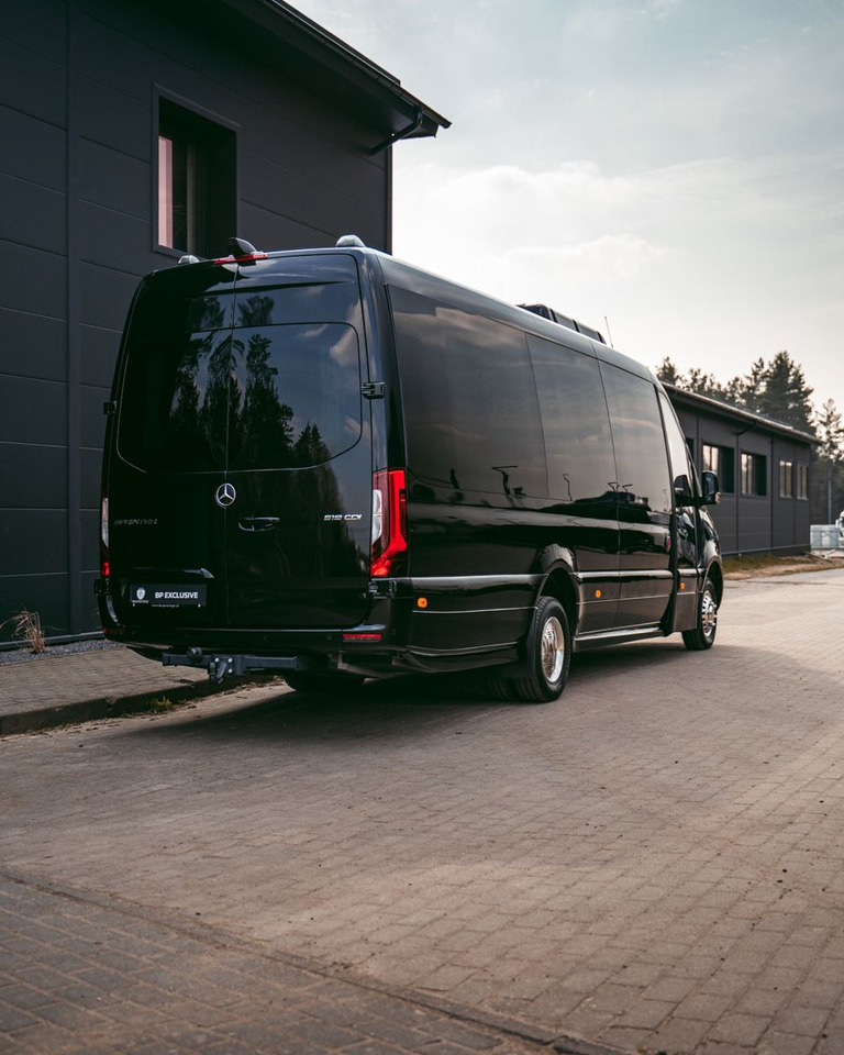 Mikroautobuss, Pasažieru furgons Mercedes-Benz Sprinter 519 XXL / 19+1+1 Exclusive/ Panorama: foto 8
