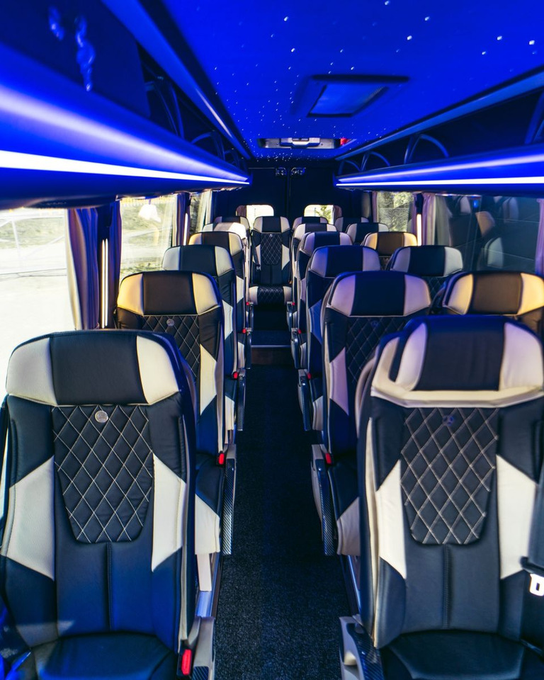 Mikroautobuss, Pasažieru furgons Mercedes-Benz Sprinter 519 XXL / 19+1+1 Exclusive/ Panorama: foto 16