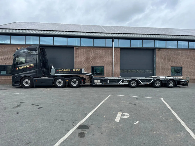 Max Trailer Faymonville / MAX 100 / 3 AXLE / Extandable Unused - Puspiekabe zema profila platforma: foto 4 Max Trailer Faymonville / MAX 100 / 3 AXLE / Extandable Unused - Puspiekabe zema profila platforma: foto 4