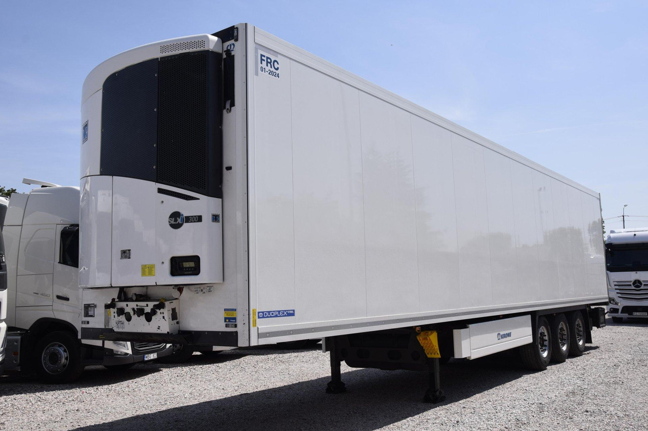 Krone SDR Double Deck Cool Liner FP45 ThermoKing SLXi 300 Lifting Axle - Puspiekabe refrižerators: foto 1 Krone SDR Double Deck Cool Liner FP45 ThermoKing SLXi 300 Lifting Axle - Puspiekabe refrižerators: foto 1