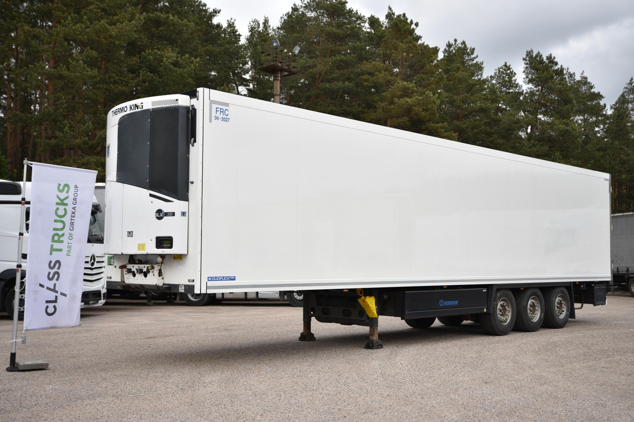 Krone SDR Double Deck Cool Liner FP60 ThermoKing SLXi 300 Lifting Axle - Puspiekabe refrižerators: foto 1 Krone SDR Double Deck Cool Liner FP60 ThermoKing SLXi 300 Lifting Axle - Puspiekabe refrižerators: foto 1
