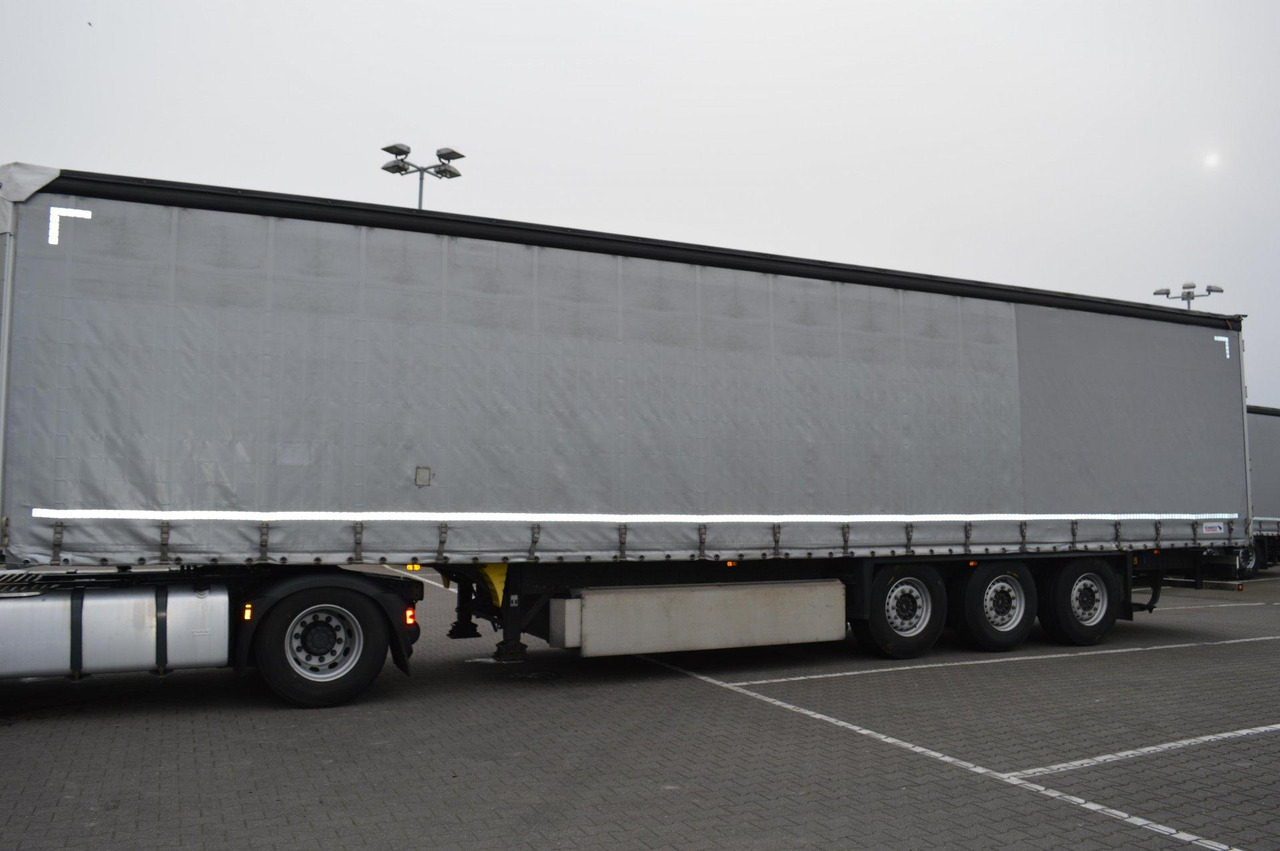 Schmitz Cargobull SCS24/L Lifting Axle - Tenta puspiekabe: foto 1 Schmitz Cargobull SCS24/L Lifting Axle - Tenta puspiekabe: foto 1