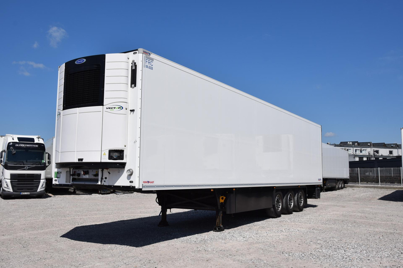 Schmitz Cargobull SKO FP 45 Carrier Vector 1550 - Puspiekabe refrižerators: foto 1 Schmitz Cargobull SKO FP 45 Carrier Vector 1550 - Puspiekabe refrižerators: foto 1
