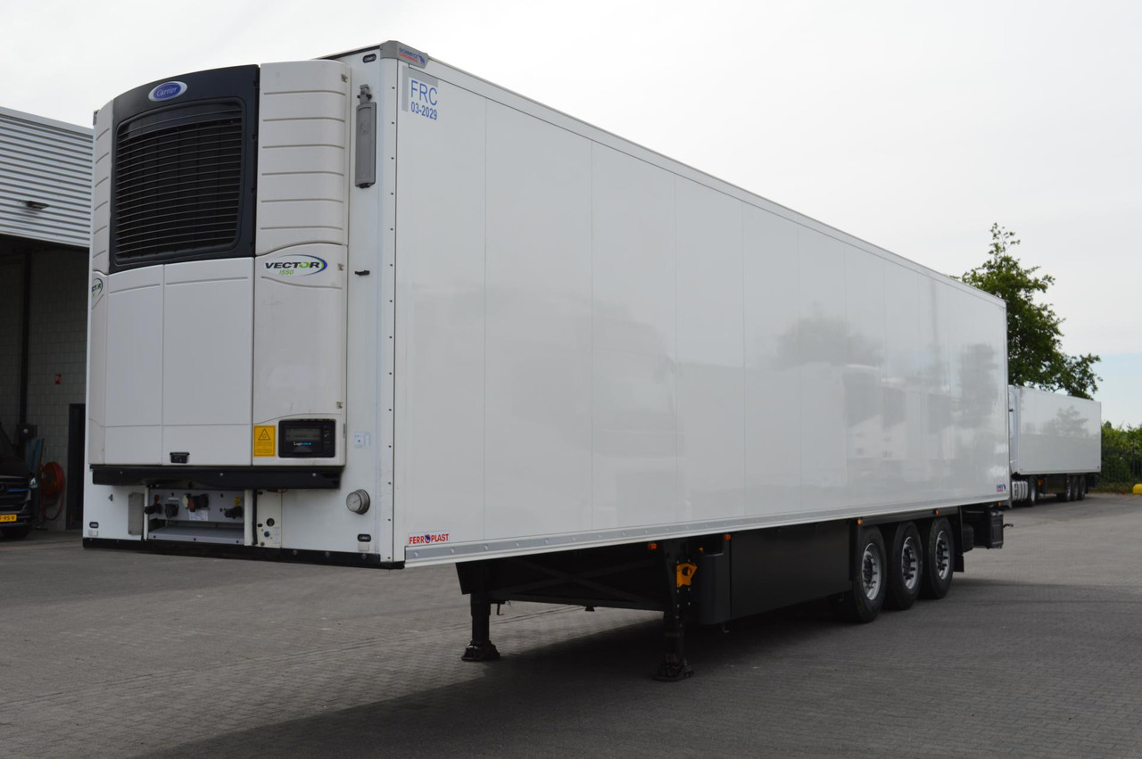 Schmitz Cargobull SKO FP 45 Carrier Vector 1550 - Puspiekabe refrižerators: foto 1 Schmitz Cargobull SKO FP 45 Carrier Vector 1550 - Puspiekabe refrižerators: foto 1