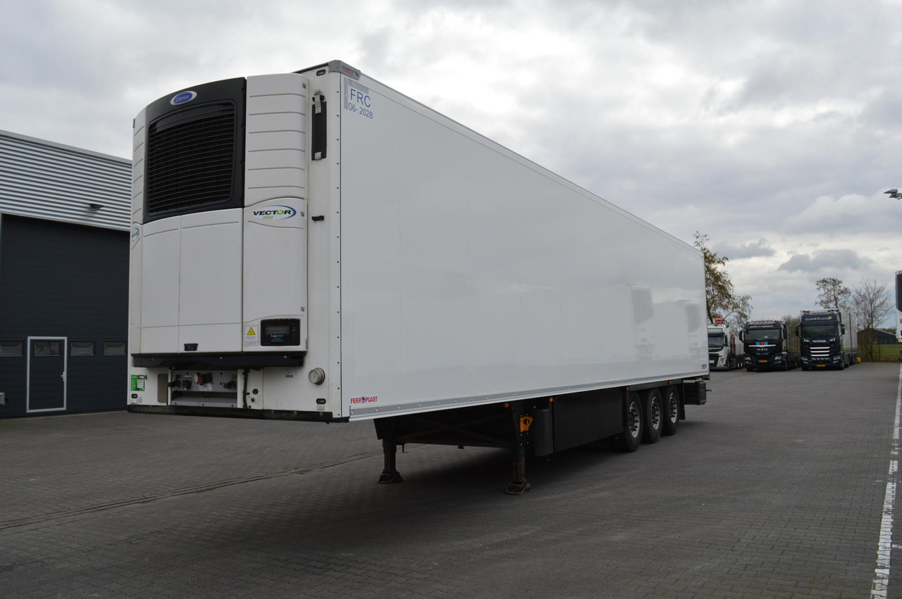 Schmitz Cargobull SKO FP 45 Carrier Vector 1550 - Puspiekabe refrižerators: foto 1 Schmitz Cargobull SKO FP 45 Carrier Vector 1550 - Puspiekabe refrižerators: foto 1