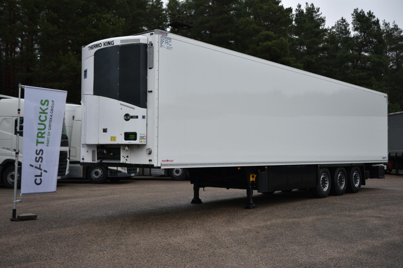 Schmitz Cargobull SKO FP 60 ThermoKing SLXi 300 - Puspiekabe refrižerators: foto 1 Schmitz Cargobull SKO FP 60 ThermoKing SLXi 300 - Puspiekabe refrižerators: foto 1
