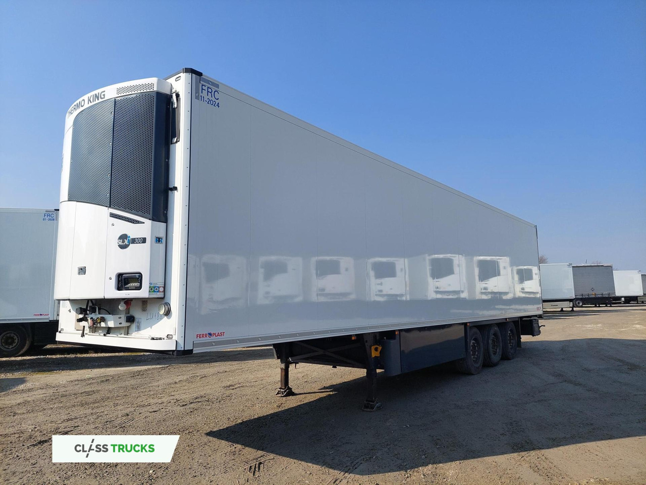 Schmitz Cargobull SKO FP 60 ThermoKing SLXi 300 - Puspiekabe refrižerators: foto 1 Schmitz Cargobull SKO FP 60 ThermoKing SLXi 300 - Puspiekabe refrižerators: foto 1