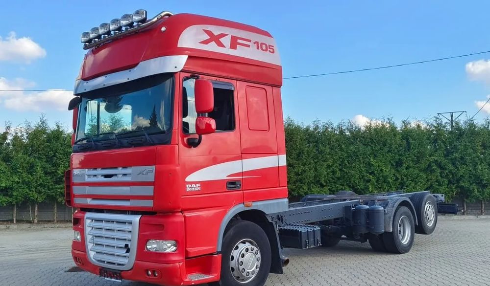 DAF XF510 pod zabudowę – 6x2/ skrętna podnoszona oś/ retarder - Šasija kravas automašīna: foto 1 DAF XF510 pod zabudowę – 6x2/ skrętna podnoszona oś/ retarder - Šasija kravas automašīna: foto 1