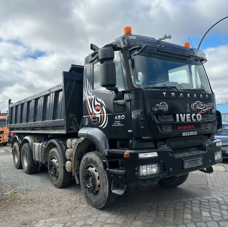 Iveco Trakker 450 • Meiller • Wywrotka Trójstronna • Bordmatik • 8x4 • Euro 5 • - Kravas automašīna pašizgāzējs: foto 3 Iveco Trakker 450 • Meiller • Wywrotka Trójstronna • Bordmatik • 8x4 • Euro 5 • - Kravas automašīna pašizgāzējs: foto 3