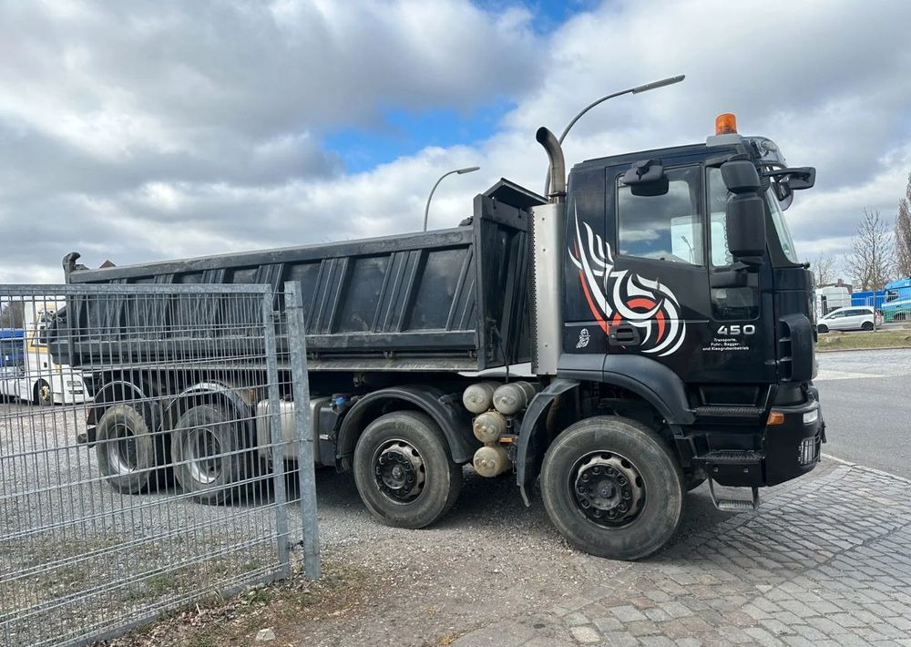 Iveco Trakker 450 • Meiller • Wywrotka Trójstronna • Bordmatik • 8x4 • Euro 5 • - Kravas automašīna pašizgāzējs: foto 2 Iveco Trakker 450 • Meiller • Wywrotka Trójstronna • Bordmatik • 8x4 • Euro 5 • - Kravas automašīna pašizgāzējs: foto 2