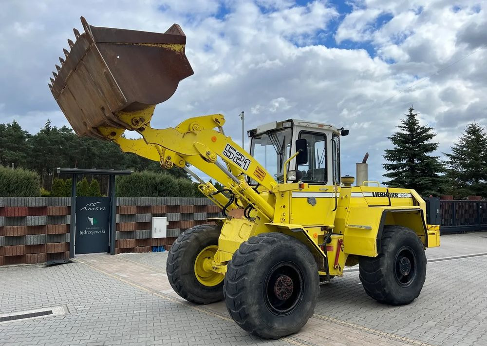 Liebherr L521 – Ładowarka kołowa / Radlader – 1990 – Diesel – - Riteņu iekrāvējs: foto 1 Liebherr L521 – Ładowarka kołowa / Radlader – 1990 – Diesel – - Riteņu iekrāvējs: foto 1