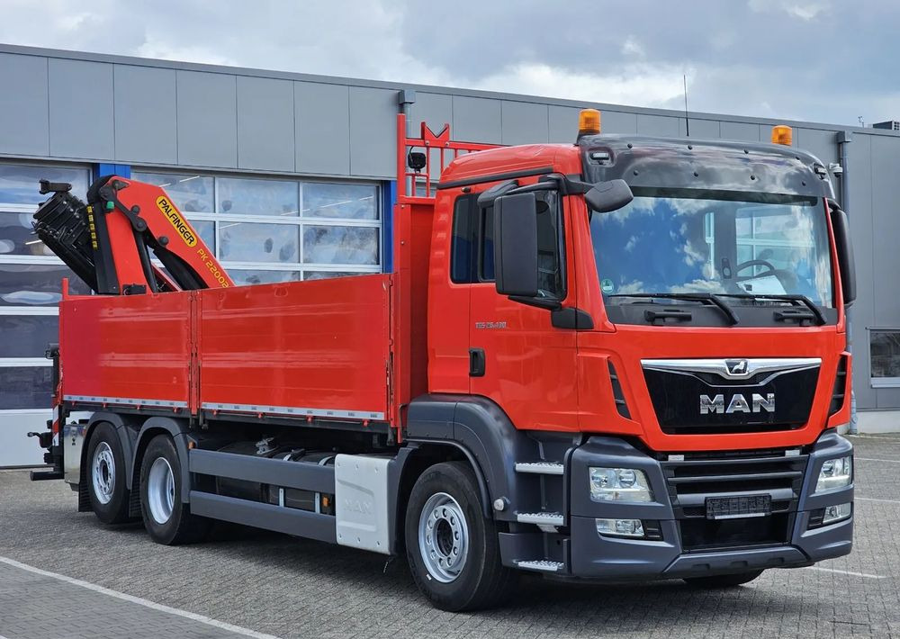 MAN MAN TGS 26.430 | Skrzynia + HDS Palfinger PK 22002 |6-krotne hydrauliczne przedłużenia | PILOT | Pneumatyka | - Bortu kravas automašīna/ Platforma, Kravas auto ar manipulatoru: foto 2 MAN MAN TGS 26.430 | Skrzynia + HDS Palfinger PK 22002 |6-krotne hydrauliczne przedłużenia | PILOT | Pneumatyka | - Bortu kravas automašīna/ Platforma, Kravas auto ar manipulatoru: foto 2