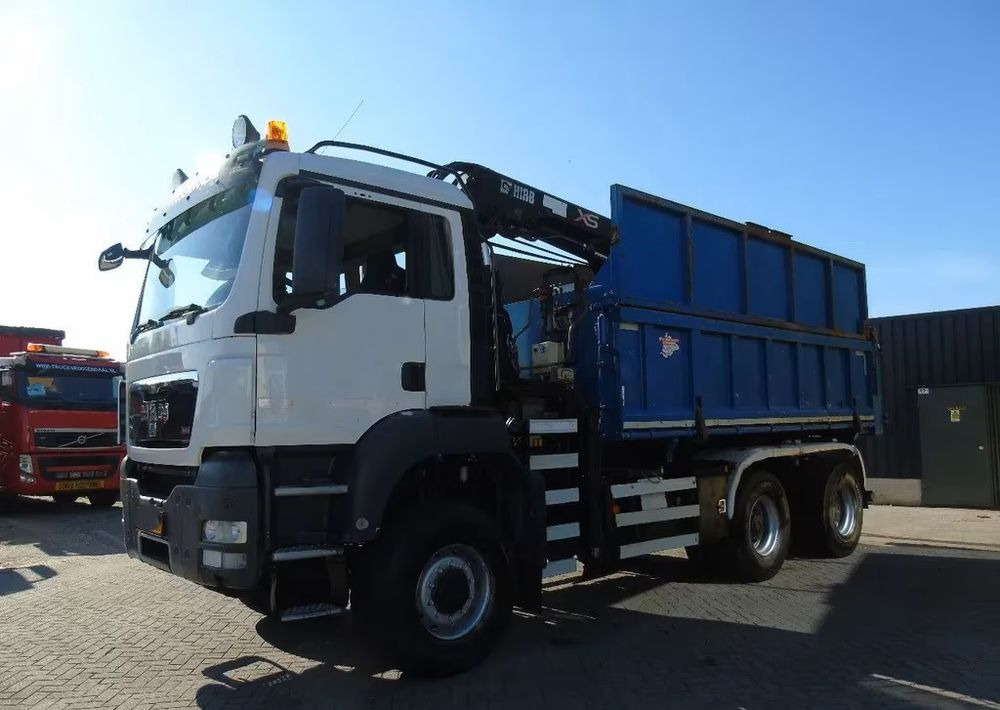 MAN TGS 26.400 6x6 – Wywrotka 3-stronna Meiller + Żuraw HIAB 166 E3 HIPRO – 429.222 km – Euro 4 - Kravas automašīna pašizgāzējs, Kravas auto ar manipulatoru: foto 2 MAN TGS 26.400 6x6 – Wywrotka 3-stronna Meiller + Żuraw HIAB 166 E3 HIPRO – 429.222 km – Euro 4 - Kravas automašīna pašizgāzējs, Kravas auto ar manipulatoru: foto 2
