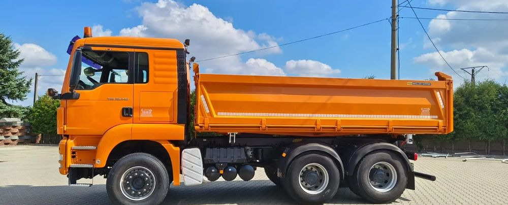 MAN TGS 26.440 | 6x4 | Retarder | Automat | Wywrotka Meiller | Euro 6 | + Przyczepa HUMBAUR wywrotka trójstronna | - Kravas automašīna pašizgāzējs: foto 5 MAN TGS 26.440 | 6x4 | Retarder | Automat | Wywrotka Meiller | Euro 6 | + Przyczepa HUMBAUR wywrotka trójstronna | - Kravas automašīna pašizgāzējs: foto 5