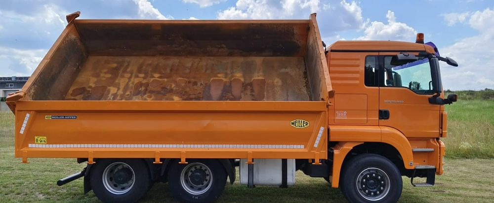 MAN TGS 26.440 | 6x4 | Retarder | Wywrotka Meiller trójstronna | Euro 5 | - Kravas automašīna pašizgāzējs: foto 4 MAN TGS 26.440 | 6x4 | Retarder | Wywrotka Meiller trójstronna | Euro 5 | - Kravas automašīna pašizgāzējs: foto 4