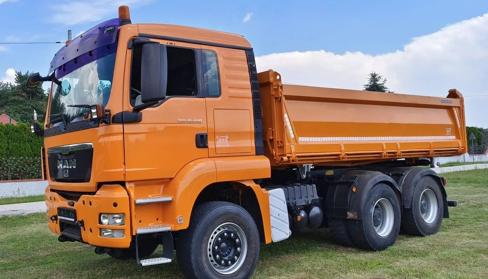 MAN TGS 26.440 | 6x4 | Retarder | Wywrotka Meiller trójstronna | Euro 5 | - Kravas automašīna pašizgāzējs: foto 5 MAN TGS 26.440 | 6x4 | Retarder | Wywrotka Meiller trójstronna | Euro 5 | - Kravas automašīna pašizgāzējs: foto 5