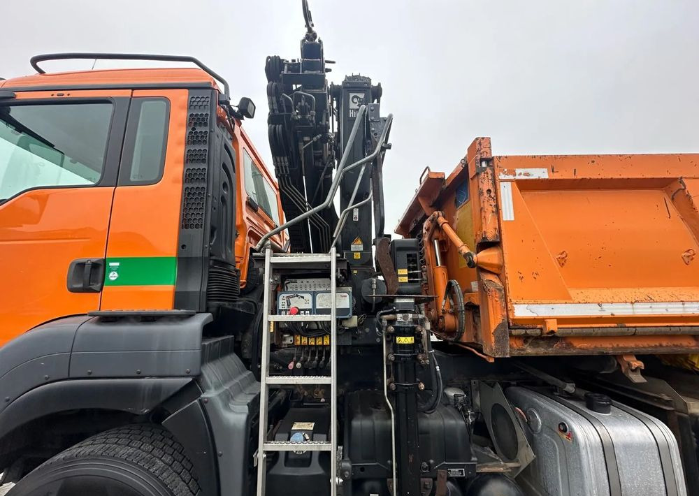 MAN TGS 26.480 6x4 •KRAN HIAB XS 166 HIDUO • Wywrotka 3-stronna • Bordmatik • Euro 6 • Retarder • - Kravas automašīna pašizgāzējs: foto 4 MAN TGS 26.480 6x4 •KRAN HIAB XS 166 HIDUO • Wywrotka 3-stronna • Bordmatik • Euro 6 • Retarder • - Kravas automašīna pašizgāzējs: foto 4
