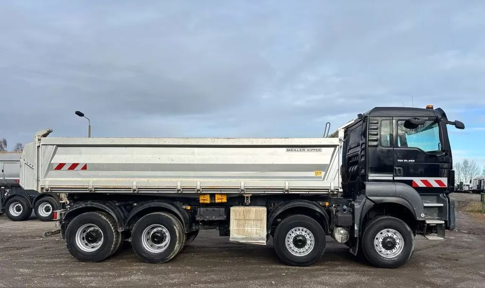 Kravas automašīna pašizgāzējs MAN TGS 35.460 / 8x6 – Meiller Trójstronna wywrotka  / Euro 6c / Kamera /: foto 7