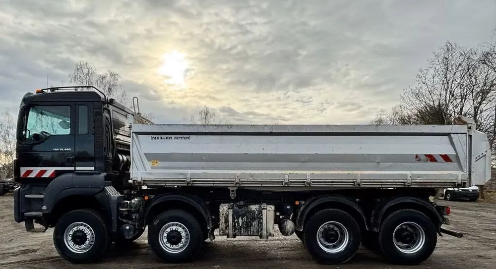 Kravas automašīna pašizgāzējs MAN TGS 35.460 / 8x6 – Meiller Trójstronna wywrotka  / Euro 6c / Kamera /: foto 6