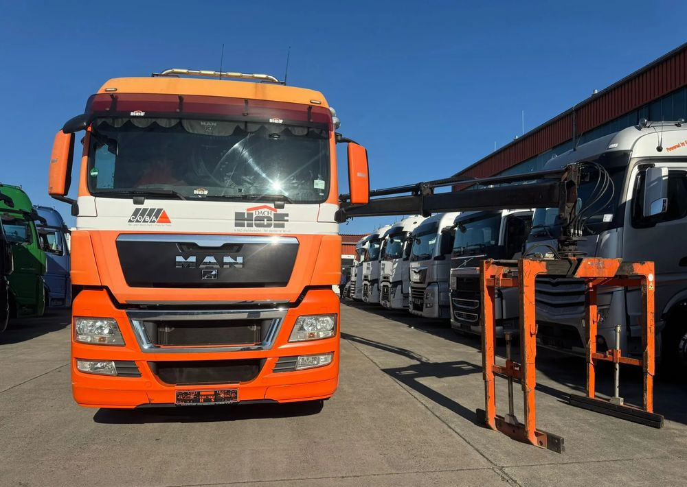 MAN TGX 26.480 • HDS Atlas 145.2 •Oś podnoszona i skrętna 426 tys. km - Zestaw z przyczepą Schwarzmüller Oś przednia – resory piórowe, tylna – pneumatyka • - Bortu kravas automašīna/ Platforma, Kravas auto ar manipulatoru: foto 4 MAN TGX 26.480 • HDS Atlas 145.2 •Oś podnoszona i skrętna 426 tys. km - Zestaw z przyczepą Schwarzmüller Oś przednia – resory piórowe, tylna – pneumatyka • - Bortu kravas automašīna/ Platforma, Kravas auto ar manipulatoru: foto 4