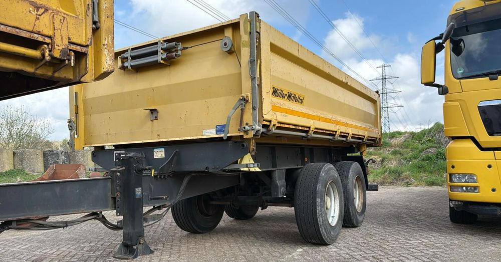 Miller Przyczepa Tandem R180 / Kiper Wywrotka x3 /Bordmatic-Manual/VIN:WMM000000C0056248/ 2013 - Piekabe pašizgāzējs: foto 2 Miller Przyczepa Tandem R180 / Kiper Wywrotka x3 /Bordmatic-Manual/VIN:WMM000000C0056248/ 2013 - Piekabe pašizgāzējs: foto 2