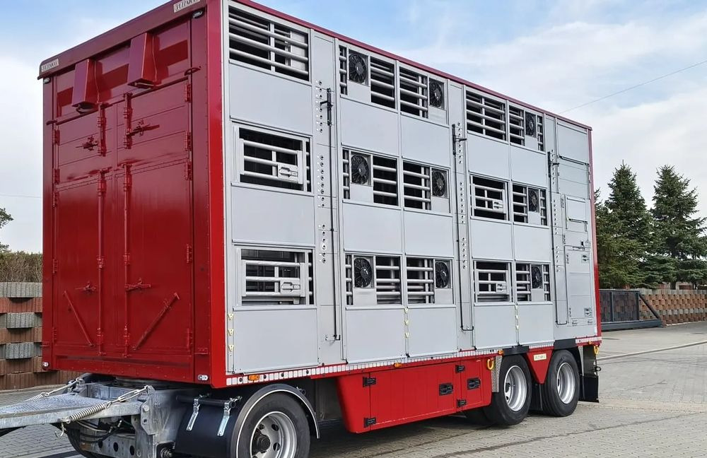 Pezzaioli RBA 32/TRZYOSIOWA PRZYCZEPA-2XBYDŁO,3X TRZODA - Piekabe dzīvnieku pārvadāšanai: foto 2 Pezzaioli RBA 32/TRZYOSIOWA PRZYCZEPA-2XBYDŁO,3X TRZODA - Piekabe dzīvnieku pārvadāšanai: foto 2