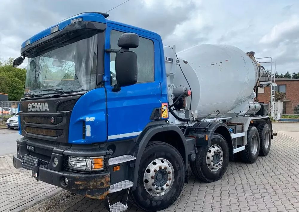Scania P410 8x4 – Betoniarka Liebherr 9 m³/ Euro 5 / Retarder - Betonvedējs: foto 1 Scania P410 8x4 – Betoniarka Liebherr 9 m³/ Euro 5 / Retarder - Betonvedējs: foto 1