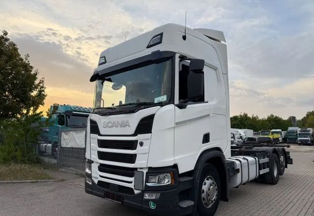 Scania R450 BDF • 6x2 • Euro 6d • Skrętna tylna oś • Retarder • Pod zabudowę • - Šasija kravas automašīna: foto 5 Scania R450 BDF • 6x2 • Euro 6d • Skrętna tylna oś • Retarder • Pod zabudowę • - Šasija kravas automašīna: foto 5